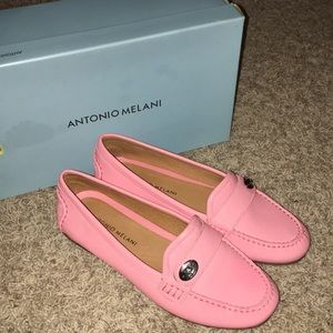 Leather moccasins LEWIS Style 7.5 M